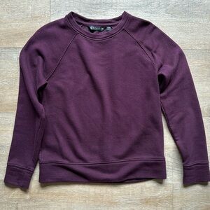Athleta dark burgundy sweatshirt size XS